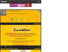 Tablet Screenshot of cameleon-production36.skyrock.com