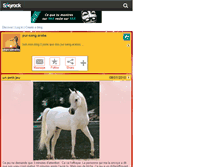 Tablet Screenshot of chevalmelissa.skyrock.com