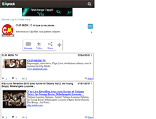 Tablet Screenshot of clipmizik.skyrock.com