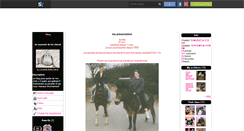 Desktop Screenshot of ensouvenirdetoicheval.skyrock.com