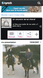 Mobile Screenshot of ensouvenirdetoicheval.skyrock.com