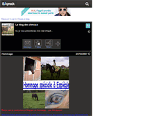 Tablet Screenshot of horselove27.skyrock.com