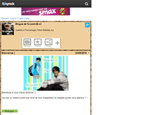Tablet Screenshot of fic-justinb-x3.skyrock.com