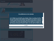 Tablet Screenshot of lola199933.skyrock.com
