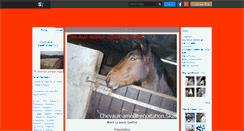 Desktop Screenshot of chevaux-amour-equitation.skyrock.com