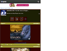 Tablet Screenshot of eragon-film.skyrock.com