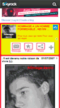 Mobile Screenshot of h0mage-kevin.skyrock.com
