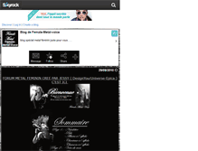 Tablet Screenshot of female-metal-voice.skyrock.com