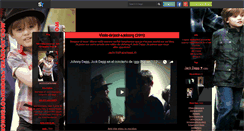 Desktop Screenshot of jackchristopherdepp.skyrock.com