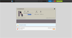 Desktop Screenshot of loneelyheart.skyrock.com