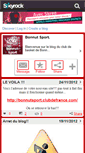 Mobile Screenshot of bonnut-sport.skyrock.com