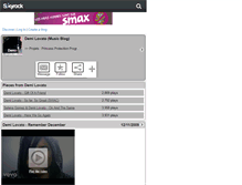 Tablet Screenshot of demi-lovatomusic.skyrock.com
