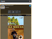 Tablet Screenshot of djmoussdu77.skyrock.com