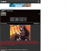 Tablet Screenshot of fiction-nana.skyrock.com