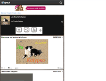 Tablet Screenshot of ecurie-kalypso.skyrock.com
