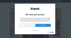 Desktop Screenshot of blogsource-zanessa.skyrock.com