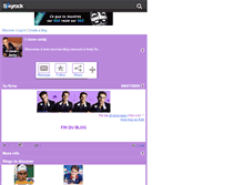 Tablet Screenshot of i--love--andy.skyrock.com