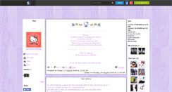 Desktop Screenshot of les-games-hello-kitty.skyrock.com