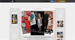 Desktop Screenshot of kristin-ann-bell.skyrock.com