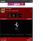 Tablet Screenshot of ferrari-legend.skyrock.com