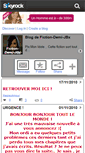 Mobile Screenshot of fiction-demi-jbx.skyrock.com