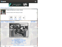 Tablet Screenshot of finette-de-robinson.skyrock.com