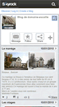 Mobile Screenshot of domaine-escaille.skyrock.com