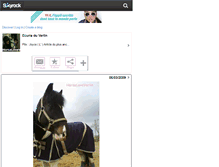 Tablet Screenshot of horseloveverlin.skyrock.com