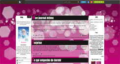 Desktop Screenshot of bellalelie.skyrock.com