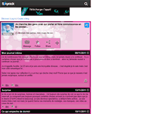 Tablet Screenshot of bellalelie.skyrock.com