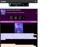 Tablet Screenshot of hommage-greg-lemarchal.skyrock.com