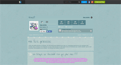 Desktop Screenshot of krine01.skyrock.com