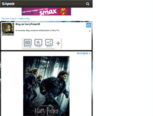 Tablet Screenshot of harrypotter95.skyrock.com