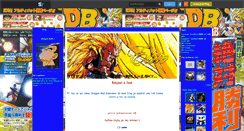 Desktop Screenshot of manga-dragon-ball-z.skyrock.com