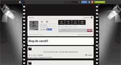 Desktop Screenshot of caro45.skyrock.com