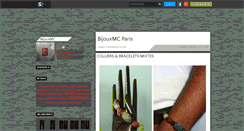 Desktop Screenshot of bijouxmc.skyrock.com