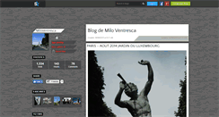 Desktop Screenshot of miloventresca.skyrock.com