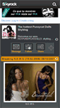 Mobile Screenshot of hotpussycatdolls.skyrock.com