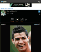 Tablet Screenshot of fiction-of-cr7.skyrock.com