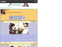 Tablet Screenshot of bleach-love.skyrock.com