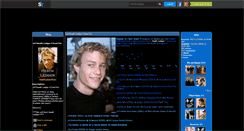 Desktop Screenshot of heathledger4ever.skyrock.com