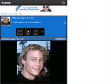 Tablet Screenshot of heathledger4ever.skyrock.com