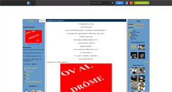 Desktop Screenshot of ovaldrome2008.skyrock.com