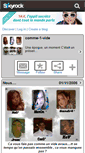 Mobile Screenshot of comme-1-vide.skyrock.com