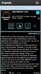 Mobile Screenshot of draymione-fiction.skyrock.com