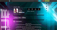 Desktop Screenshot of notes-les--filles.skyrock.com