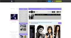 Desktop Screenshot of michealjacksonzeking.skyrock.com