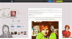 Desktop Screenshot of edwardsheeran.skyrock.com