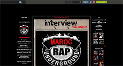 Desktop Screenshot of interview-rap-maroc.skyrock.com