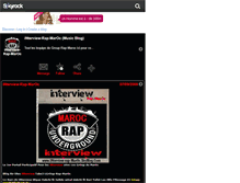 Tablet Screenshot of interview-rap-maroc.skyrock.com